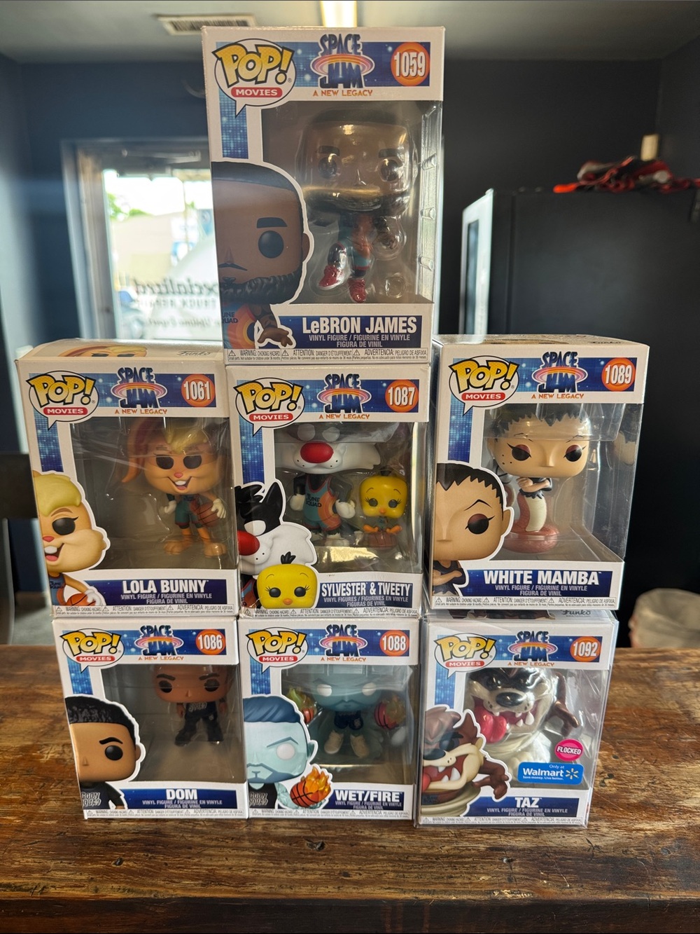 Funko POP! Space Jam lot. See photo of 1087 box